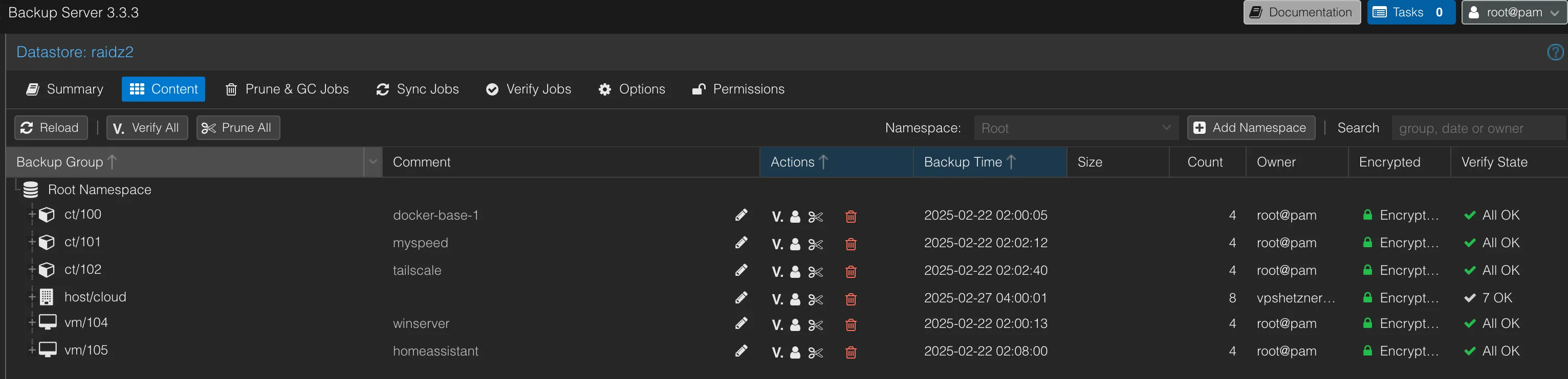 Proxmox Backup Server