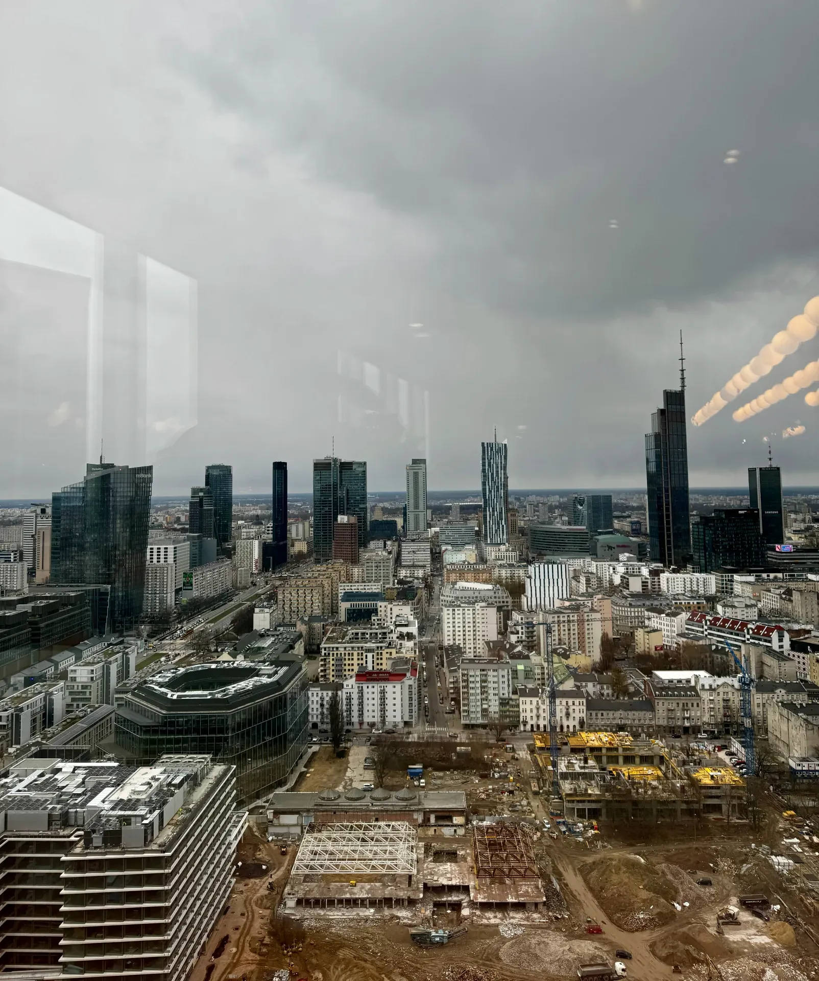 Warsaw View from Google Office