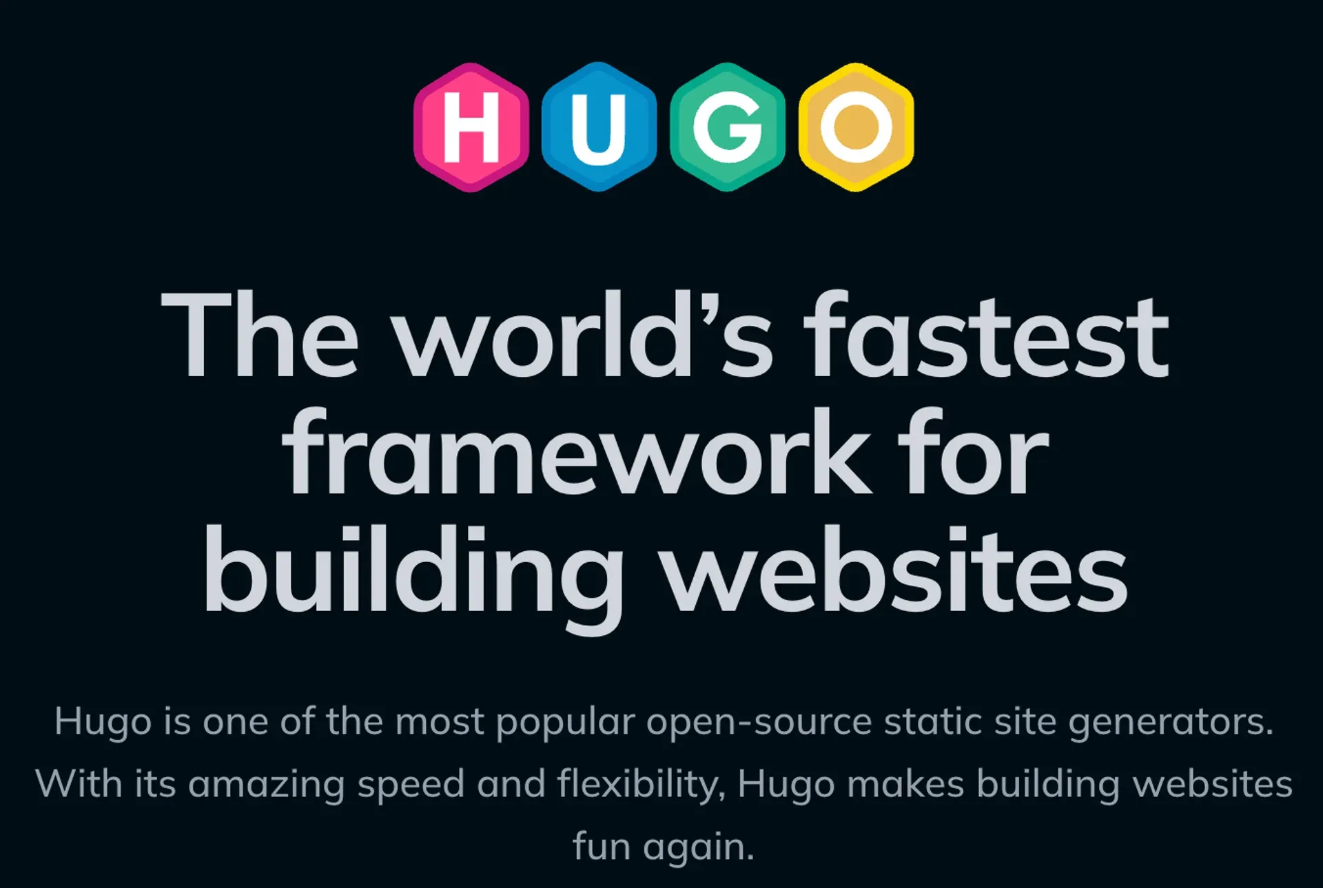 Hugo Website